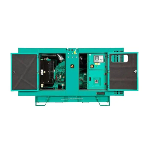 Cummins C110D5 enclosed generator family photograph published on the exact model page by distributor ADE Power; enclosure/configuration may vary.